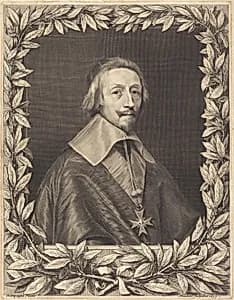 Cardinal Richelieu by Robert Nanteuil after Philippe de Champaigne