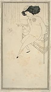 Portrait of Aubrey Beardsley