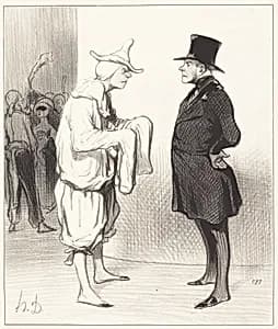 Carotte du voltigeur by Honoré Daumier