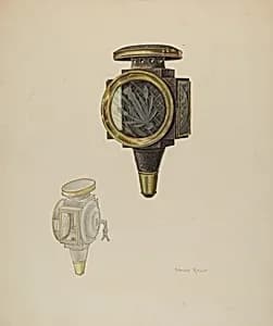 Carriage Lamp by Stanley Mazur