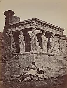 Caryatids of the Erectheum by James Robertson