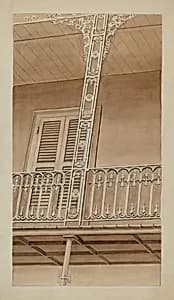Cast Iron Balcony