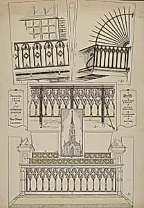 Cast Iron Balcony Rail by Thomas Byrne