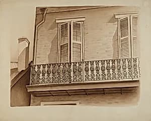 Cast Iron Balcony Rail by Al Curry