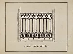 Cast Iron Balcony Railing by Ray Price