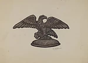 Cast Iron Eagle by Austin L. Davison