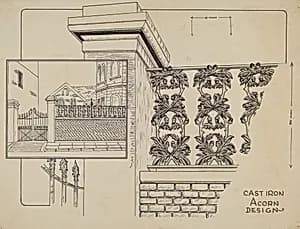Cast Iron Fence Railing by Ray Price
