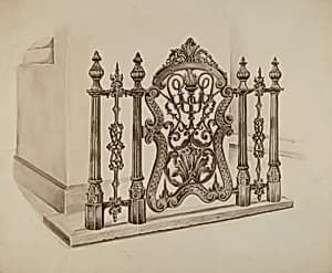 Cast Iron Gate by Al Curry