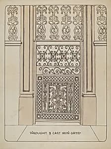 Cast Iron Gate by Ray Price