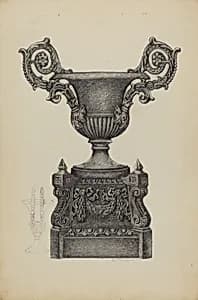 Cast Iron Urn by Austin L. Davison