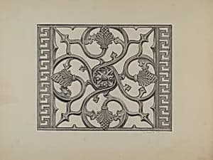Cast Iron Window Grille by Austin L. Davison