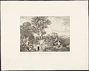 Castel Gandalfo by Ludwig Richter