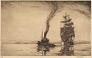 Casting Her Off by Arthur Briscoe