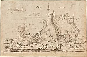 Castle under Siege by Israël Silvestre