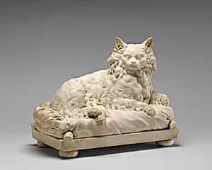 Cat on a Cushion by John Crookshanks King