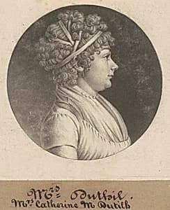 Catherine D. Dutilh by Charles B. J. Févret de Saint-Mémin