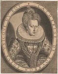 Catherine de Bourbon by Thomas de Leu