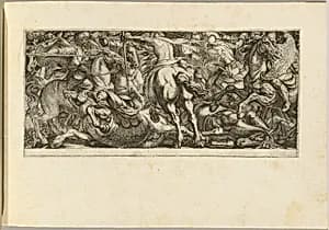 Cavalry Engagement by Antonio Tempesta