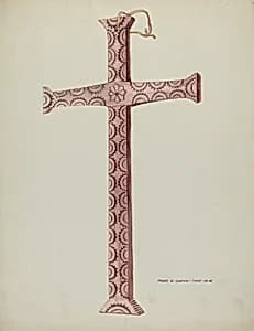 Cedar Cross by Majel G. Claflin