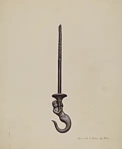Ceiling Hook by Henrietta S. Hukill