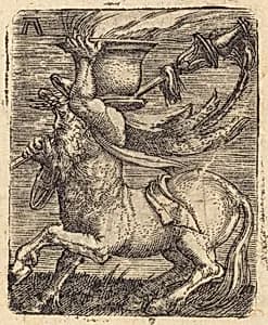 Centaur with a Vase by Albrecht Altdorfer
