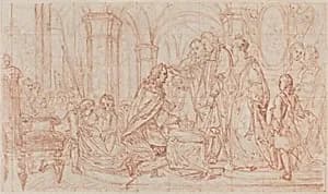 Ceremony of Consecration by French 18th Century