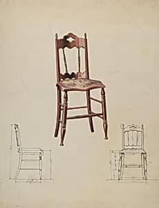 Chair by Wellington Blewett