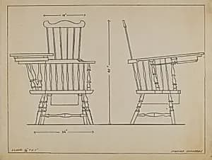 Chair by Isadore Goldberg