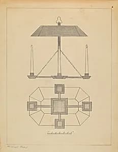 Chandelier by Mildred Ford
