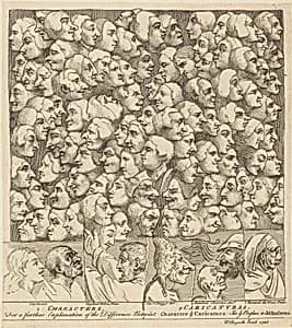 Characters and Caricaturas by William Hogarth