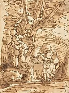 Portrait of Copy after Luca Cambiaso