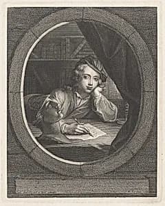 Charles-Antoine Coypel by Nicolas Henri Tardieu, after Charles-Antoine Coypel