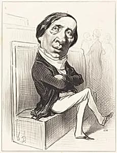 Charles Dupin by Honoré Daumier