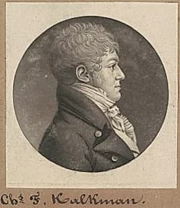 Charles F. Kalkman by Charles B. J. Févret de Saint-Mémin