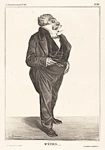 Charles Guillaume Étienne by Honoré Daumier