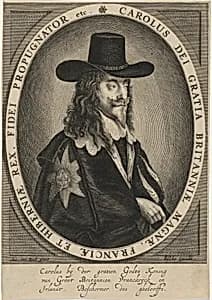 Charles I by Claes Jansz Visscher (publisher) after Sir Anthony van Dyck