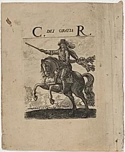 Charles I on Horseback by Unknown Artist