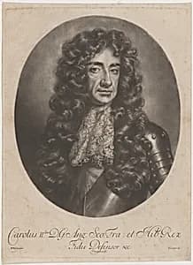 Charles II by Jan van der Vaart after Willem Wissing