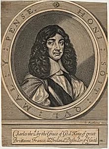 Charles II by William Faithorne