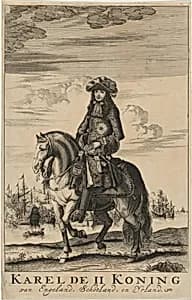 Charles II on Horseback by Unknown Artist
