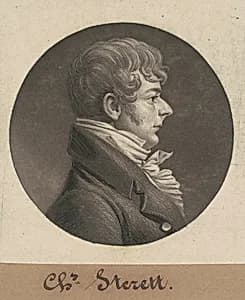 Charles Sterett by Charles B. J. Févret de Saint-Mémin