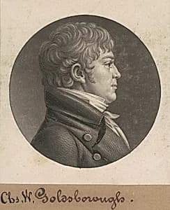 Charles W. Goldsborough by Charles B. J. Févret de Saint-Mémin