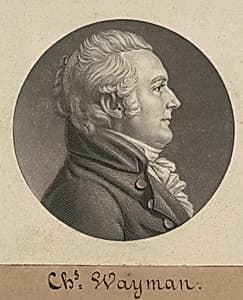 Charles Wayman by Charles B. J. Févret de Saint-Mémin