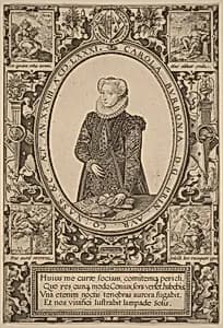 Charlotte of Bourbon by Hendrik Goltzius