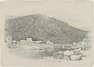 Cheat River by Andrew Fisher Bunner