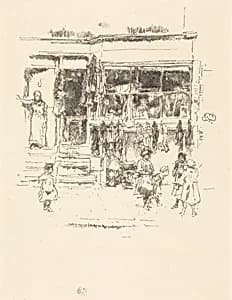 Chelsea Rags by James McNeill Whistler