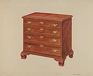 Chest of Drawers by Francis Law Durand