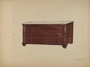 Chest of Drawers by Walter G. Capuozzo