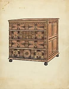 Chest of Drawers by Lorenz Rothkranz