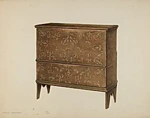 Chest with Drawer by Isadore Goldberg